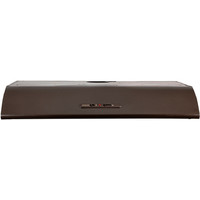 Davoline Olympia 275 Lux BR 2M/1 Ελεύθερος Απορροφητήρας 75cm με 2 Μοτέρ Καφέ