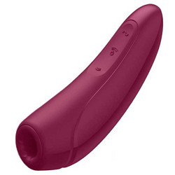 Satisfyer Curvy 1+ Κλειτοριδικός Δονητής για Ζευγάρια με App Control Κόκκινος