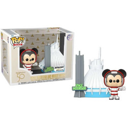 Funko Pop! Town Disney 50th Anniversary 28 Space Mountain & Mickey Mouse Exclusive