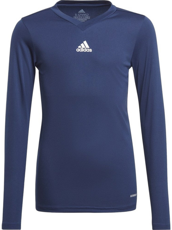 Adidas Team Base Ισοθερμική Παιδική Μπλούζα Μακρυμάνικη Navy Μπλε GN5712