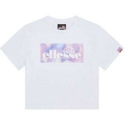 Ellesse Casia Παιδικό Crop Top Κοντομάνικο Λευκό S4R17685-908