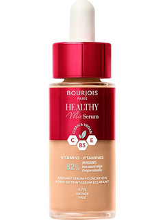 Bourjois Healthy Mix Serum Makeup Base 57N Bronze Liquid Foundation 30ml