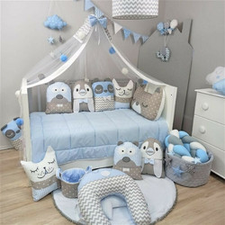 Baby Star Tiny Friends Σετ Κούνιας Ciel 3τμχ