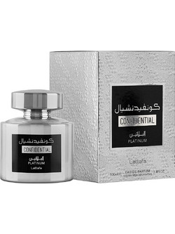 Lattafa Confidential Platinum Eau de Parfum 100ml