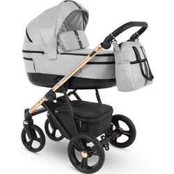 Camarelo Belagio Καρότσι Μωρού 2 σε 1 Light Grey