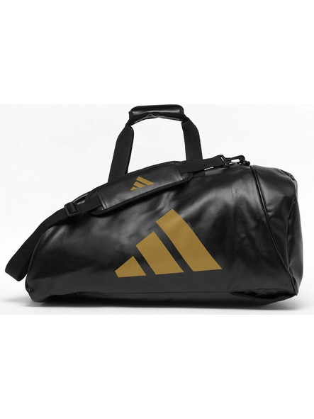 Adidas 2 in 1 Teambag Τσάντα Ώμου Γυμναστηρίου Μαύρη Χρυσή ADIACC051NL