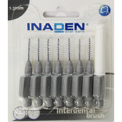 Inaden Μεσοδόντια Βουρτσάκια 1.3mm Γκρι 8τμχ