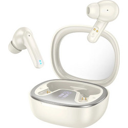Hoco EQ6 Ακουστικά Bluetooth In Ear Milky White