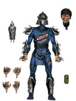 Neca Teenage Mutant Ninja Turtles Battle Damaged Shredder 18cm