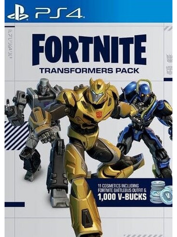 Fortnite Transformers Pack & 1000 V-Bucks Key PS4