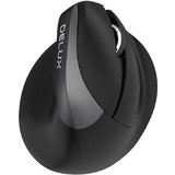 Delux M618 Mini Ασύρματο Bluetooth Mini Ποντίκι Vertical Black