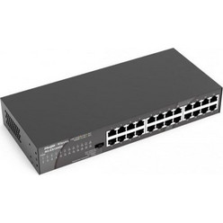 Ruijie RG-ES124GD Unmanaged L2 Switch με 24 Θύρες Ethernet 1Gbps