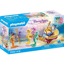 Playmobil Princess Magic Γοργονο-άμαξα με Ιππόκαμπους για 4-10 Ετών 71500