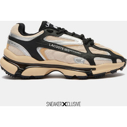 Lacoste Ανδρικά Sneakers Εκρού Μαύρα 47SMA0013-3E8