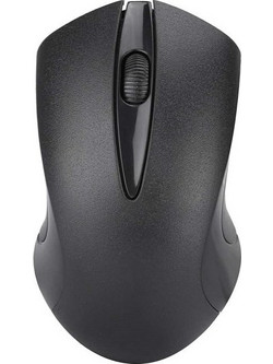 Technovo RF-6921 Ασύρματο Ποντίκι Black