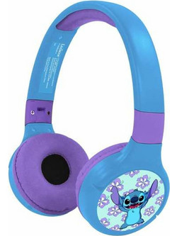 Lexibook Disney Classics Stitch Ασύρματα Bluetooth Παιδικά Ακουστικά On Ear Μωβ