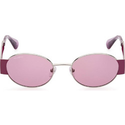 Max & Co CO0071 14Z Γυναικεία Γυαλιά Ηλίου Οβάλ Μεταλλικά Ασημί με Ροζ Polarized Φακό