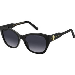 Marc Jacobs MARC732S 8079O Ανδρικά Γυαλιά Ηλίου Πεταλούδα Κοκάλινα Μαύρα με Μαύρο Degradee Φακό