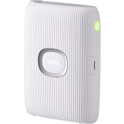 Fujifilm Instax Mini Link 2 Clay White Έγχρωμος Φορητός Εκτυπωτής Φωτογραφιών Zink με Mobile Print