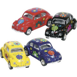 Goki Αυτοκινητάκια Beetle VW Διάφορα Χρώματα 12τμχ 23872-ΒΠ-2