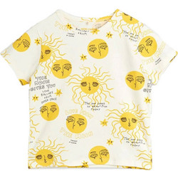 Mini Rodini Παιδικό T-Shirt Κοντομάνικο Λευκό 2212010-123
