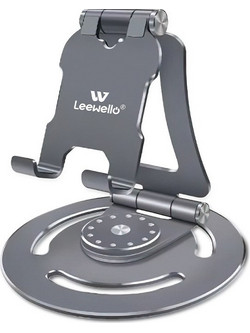 Leewello LW-173 Βάση Κινητού για Γραφείο Γκρι