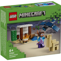 Lego Minecraft Steve's Desert Expedition για 6+ Ετών 21251