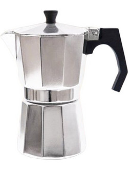 Hoomei Moka Express HM-5702-6T Μπρίκι Espresso 6Cups Inox