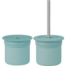 Minikoioi Sip & Snack Aqua Green 180ml