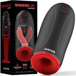 Jamyjob Swing-R Heating Effect Pocket Αυνανιστήρι Θερμαινόμενο με Δόνηση