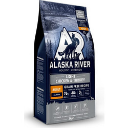 Alaska River Grain Free Adult Light Chicken & Turkey 3kg