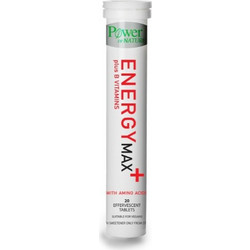 Power Health Energy Max plus B Vitamins 20 Αναβράζοντα Δισκία
