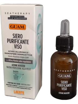 Guam Seatherapy Purifing Sebo-Regulating Face Serum Προσώπου με Υαλουρονικό 30ml