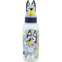 Stor Ecozen 3D Bluey Παιδικό Παγούρι Πλαστικό Μπλε 560ml
