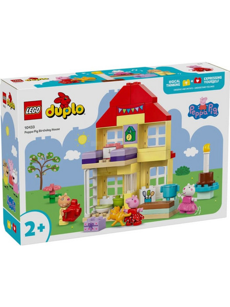 Lego Duplo Peppa Pig Birthday House για 2+ Ετών 10433