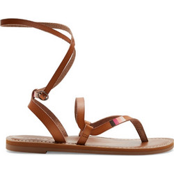 Roxy Rochelle Δερμάτινα Γυναικεία Σανδάλια Ταμπά ARJL200803-TAN