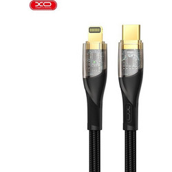 XO NB-Q223A Braided USB-C to Lightning Cable 27W 1m Black GER-XO-NB-Q223L