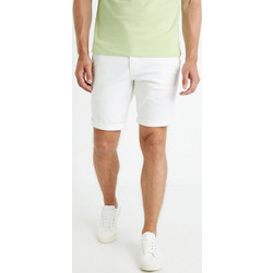 Celio Casual Ανδρική Βερμούδα Chino Λευκή 1765773