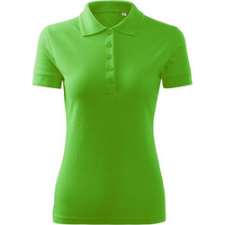 Malfini Pique MLI-F Γυναικεία Αθλητική Μπλούζα Polo Lime 1092
