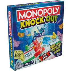 Hasbro Monopoly Knock Out Επιτραπέζιο Παιχνίδι 8+ Ετών για 2-8 Παίκτες