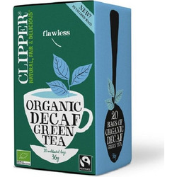 Clipper Bio Πράσινο Τσάι Χωρίς Καφεϊνη 20 Φακελάκια