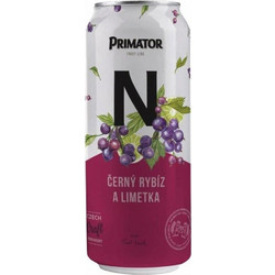 Primator Nealko Black Currant Lime Χωρίς αλκοόλ Κουτάκι 500ml