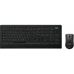 Logik 294830 Black Ασύρματο Σετ Πληκτρολόγιο & Ποντίκι