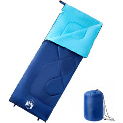 vidaXL Sleeping Bag Μονό 3 Εποχών Μπλε 94459