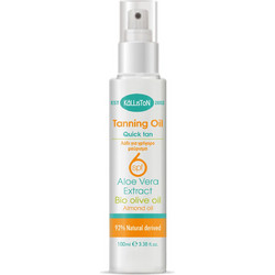 Kalliston Aloe Vera Extract Λάδι Μαυρίσματος Σώματος SPF6 100ml