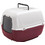 Ferplast Prima Decor Τουαλέτα Γάτας Κλειστή με Φίλτρο Κόκκινη Μ52.5xΠ39.5xΥ38cm