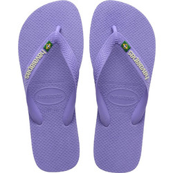 Havaianas Brasil Logo Ανδρικές Σαγιονάρες Αντιολισθητικές Μωβ 4110850-9053