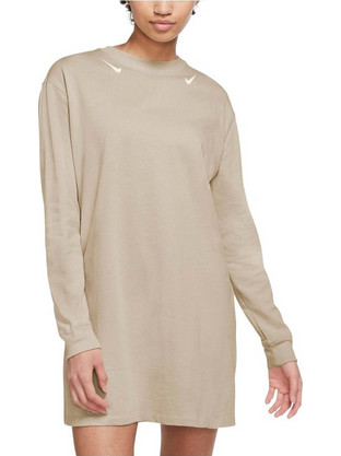 Nike Sportswear Mini Αθλητικό Φόρεμα Μπεζ DD5622-206