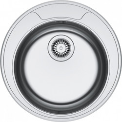 Franke Rondo ROL 610-39 Ένθετος Νεροχύτης Στρογγυλός Inox Σατινέ 50cm