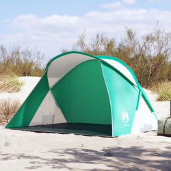 vidaXL Τέντα Παραλίας 2 Ατόμων Pop Up Πράσινη 225x158x115cm 4004159